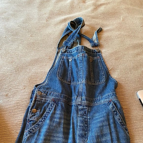 Free People Size 25 Denim Overalls - Picture 1 of 4